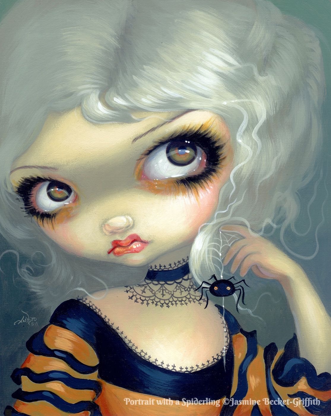Portrait With A Spiderling