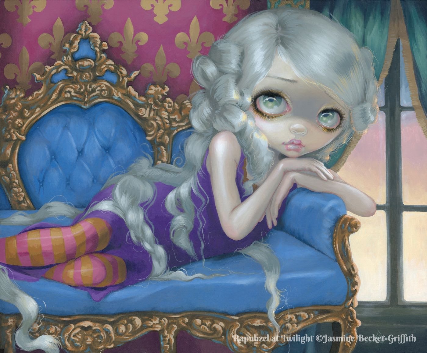 Rapunzel At Twilight