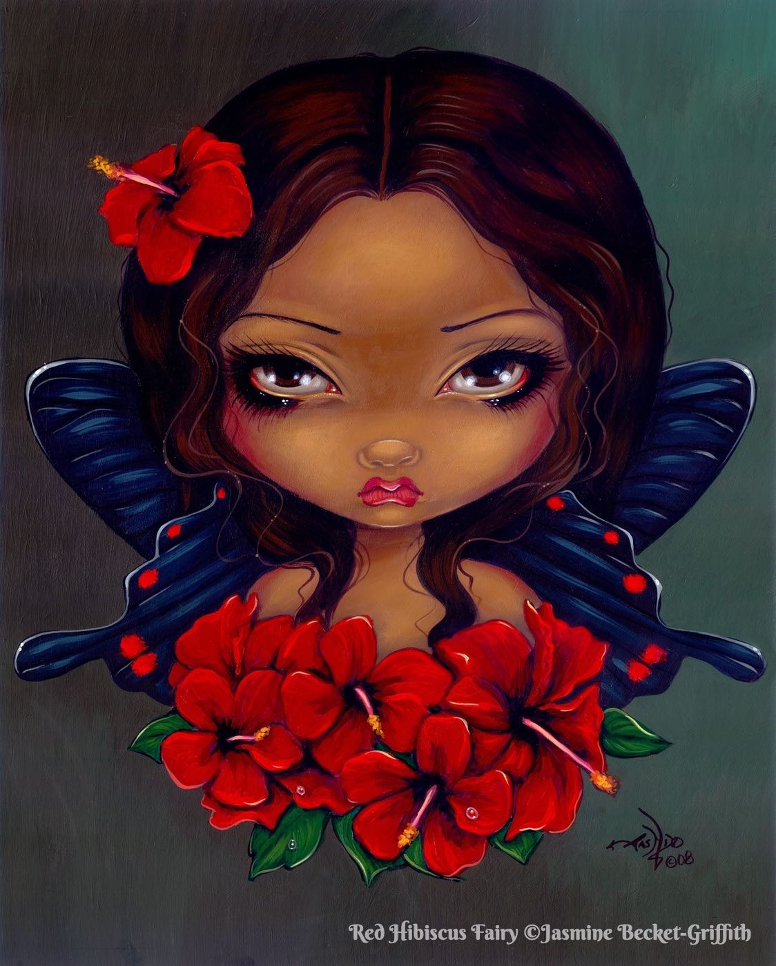 Red Hibiscus Fairy
