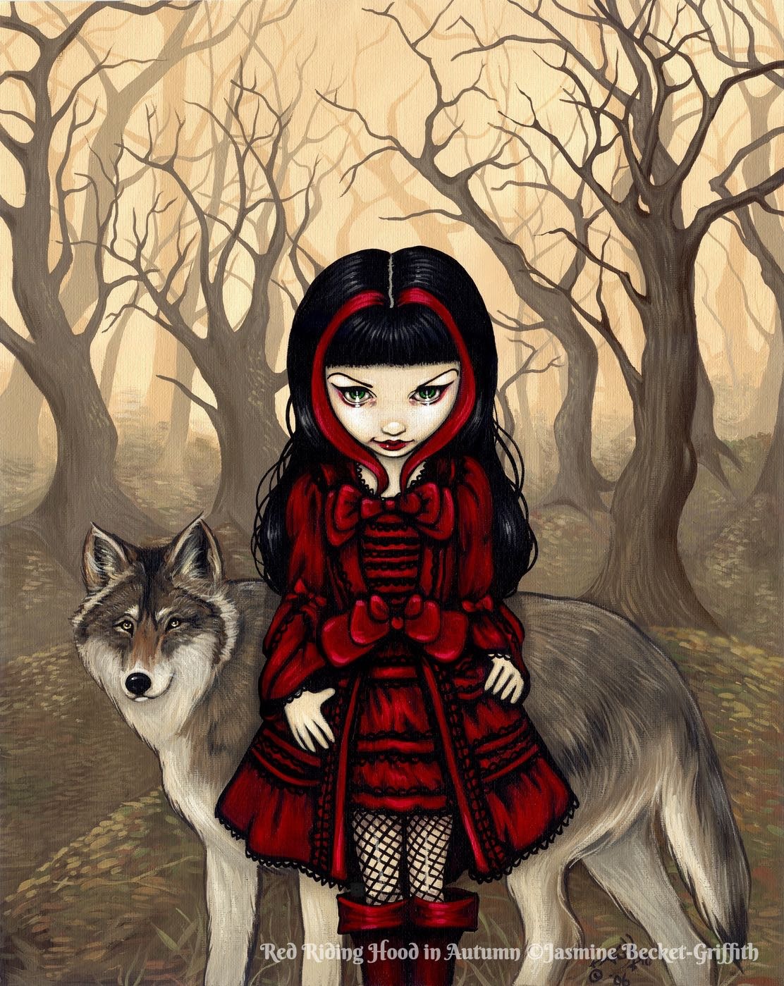 Red Riding Hood In Autumn