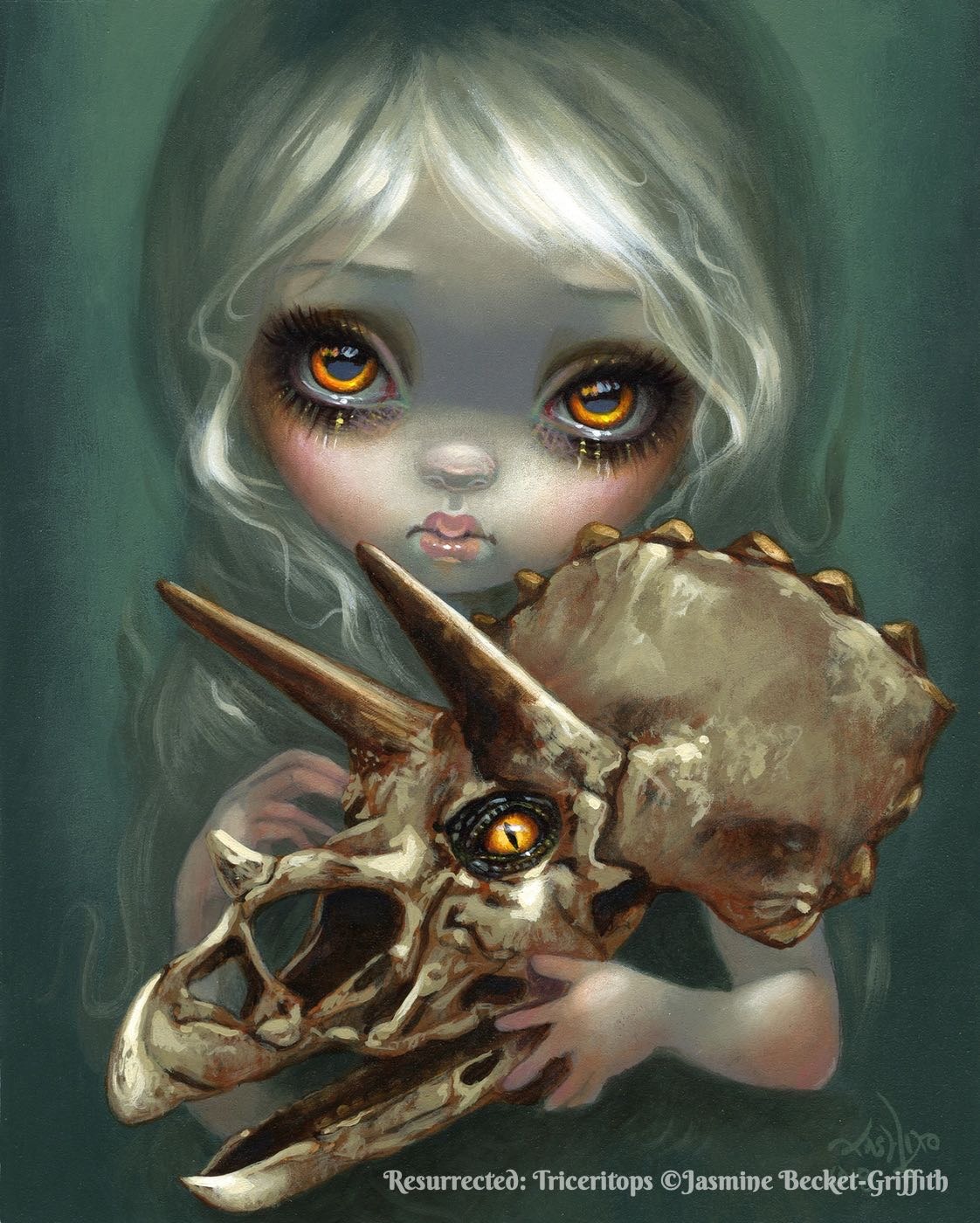 Resurrected Triceratops