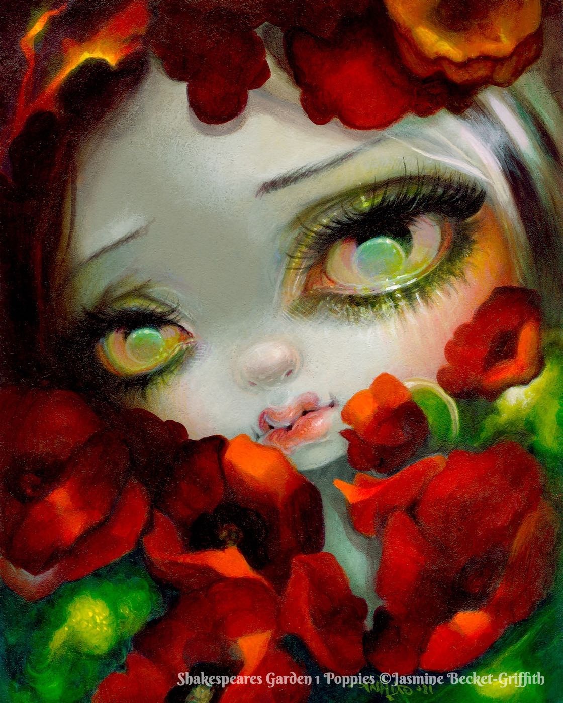 Shakespeares Garden 1: Poppies