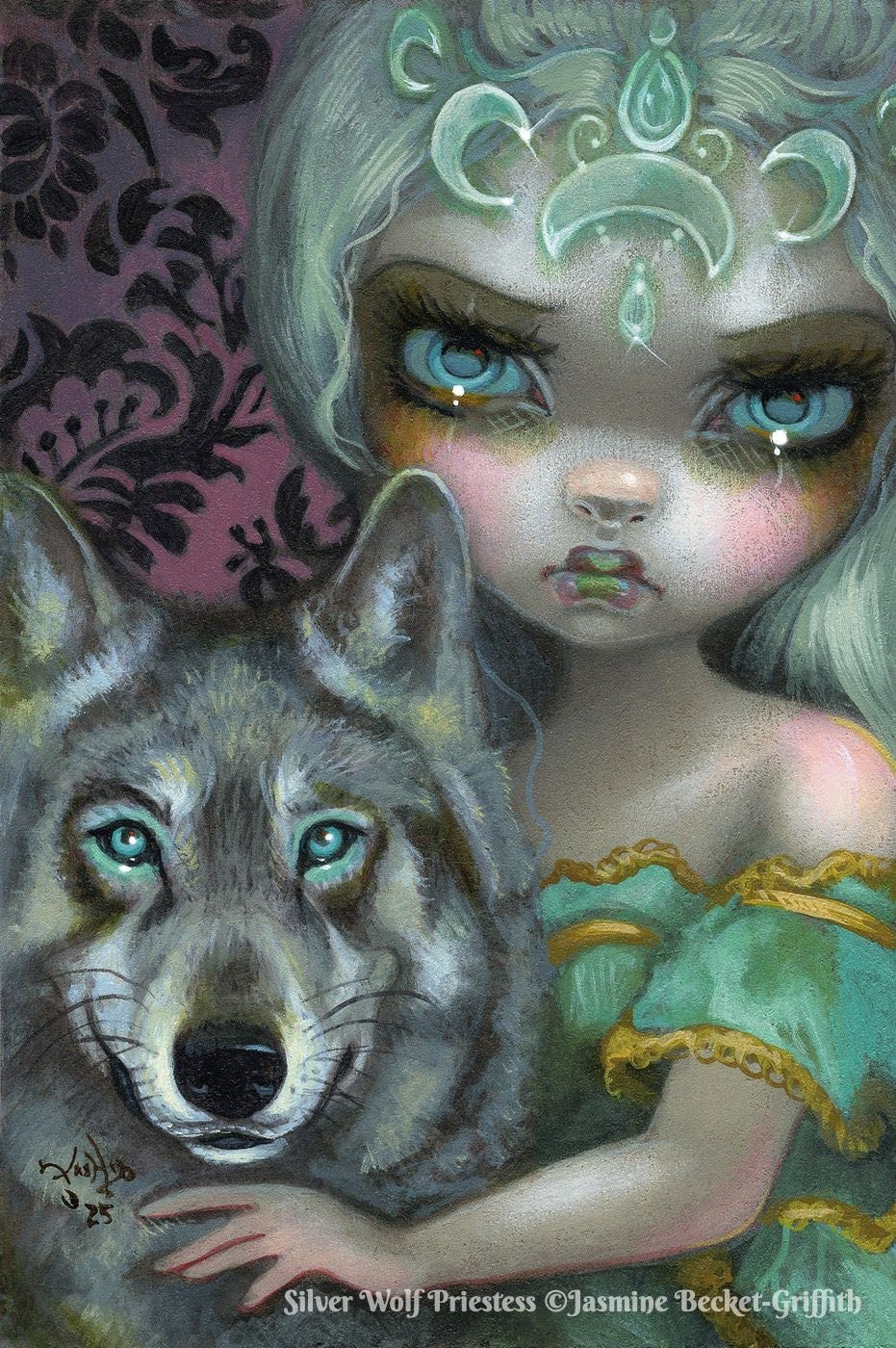 Silver Wolf Priestess