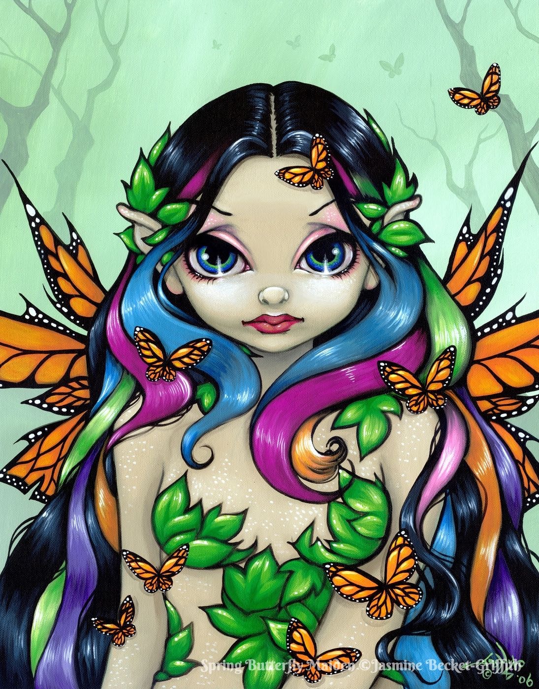 Spring Butterfly Maiden