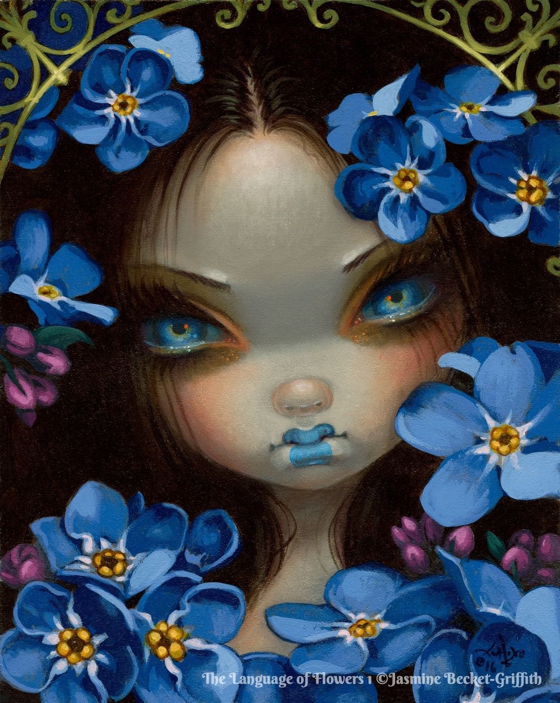 The Language Of Flowers 1: Forget Me Nots