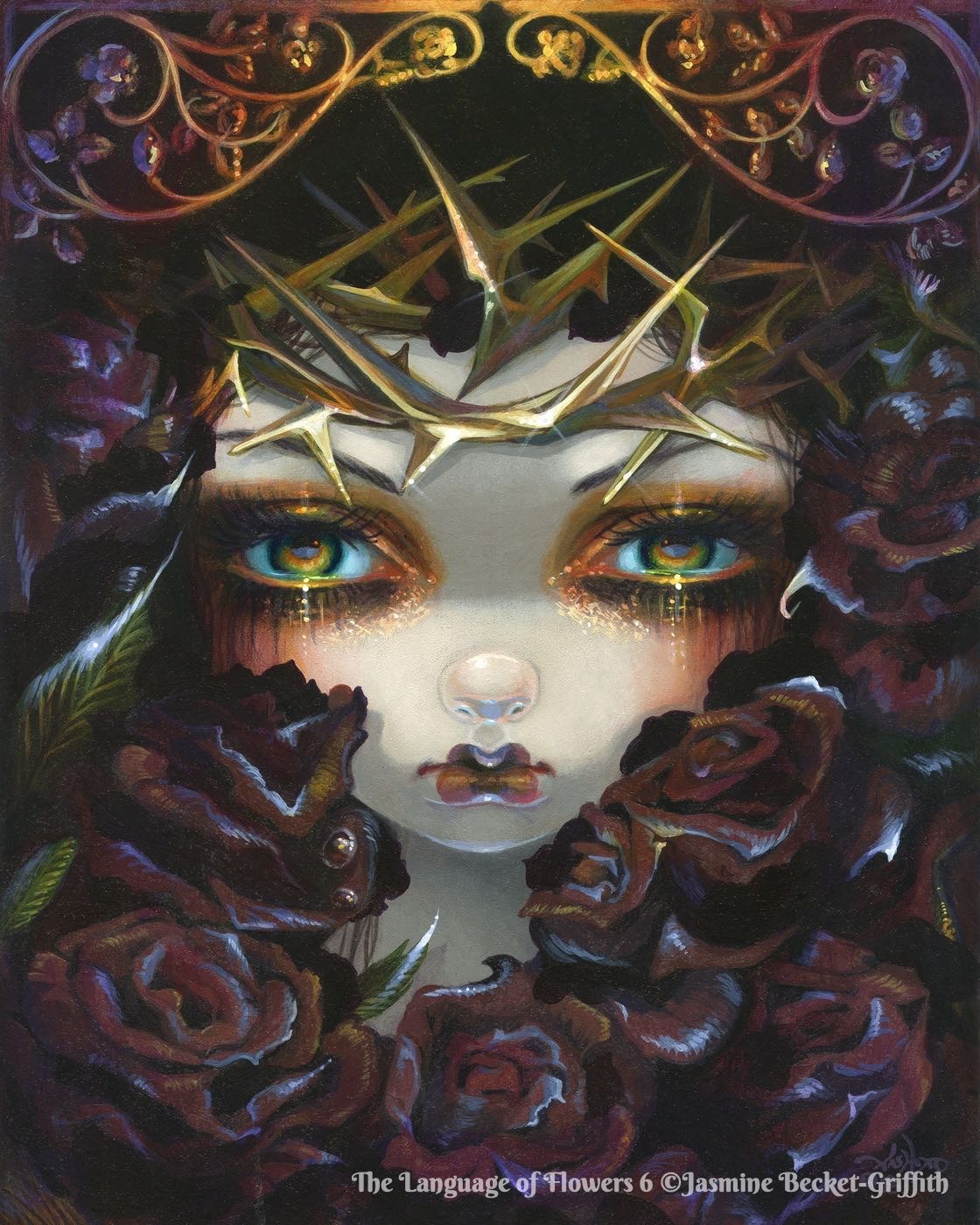 The Language Of Flowers 6: Black Roses