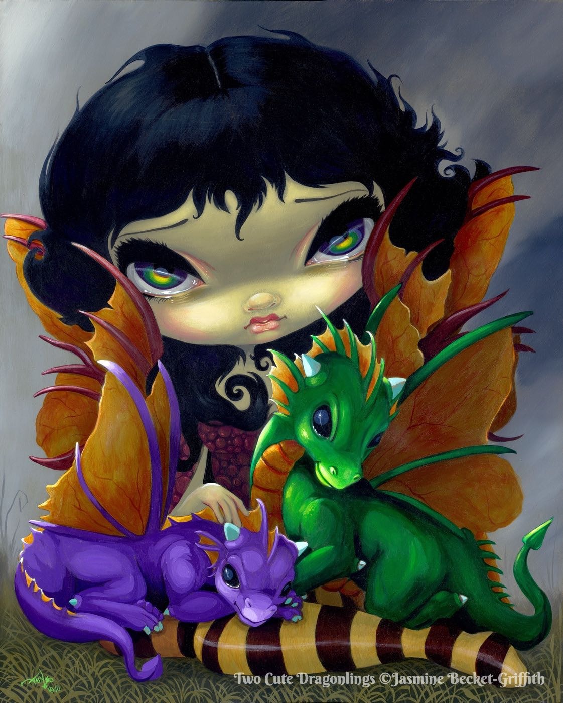 Two Cute Dragonlings