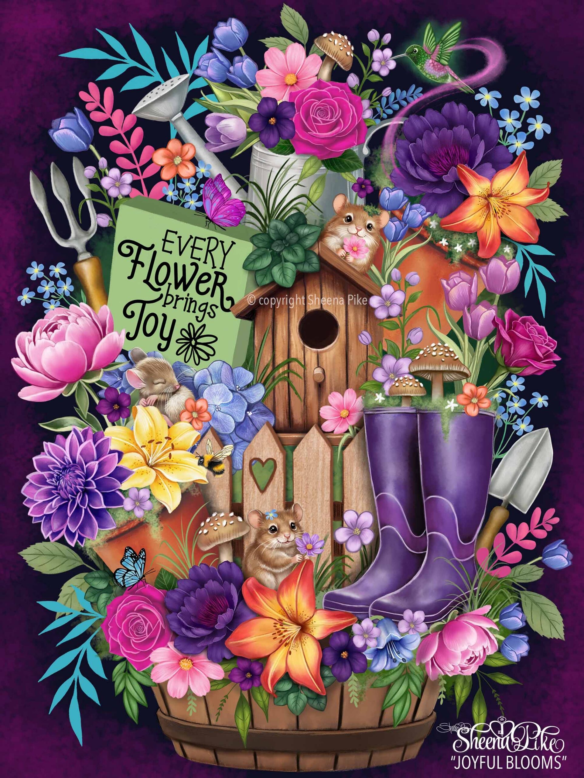 Joyful Blooms