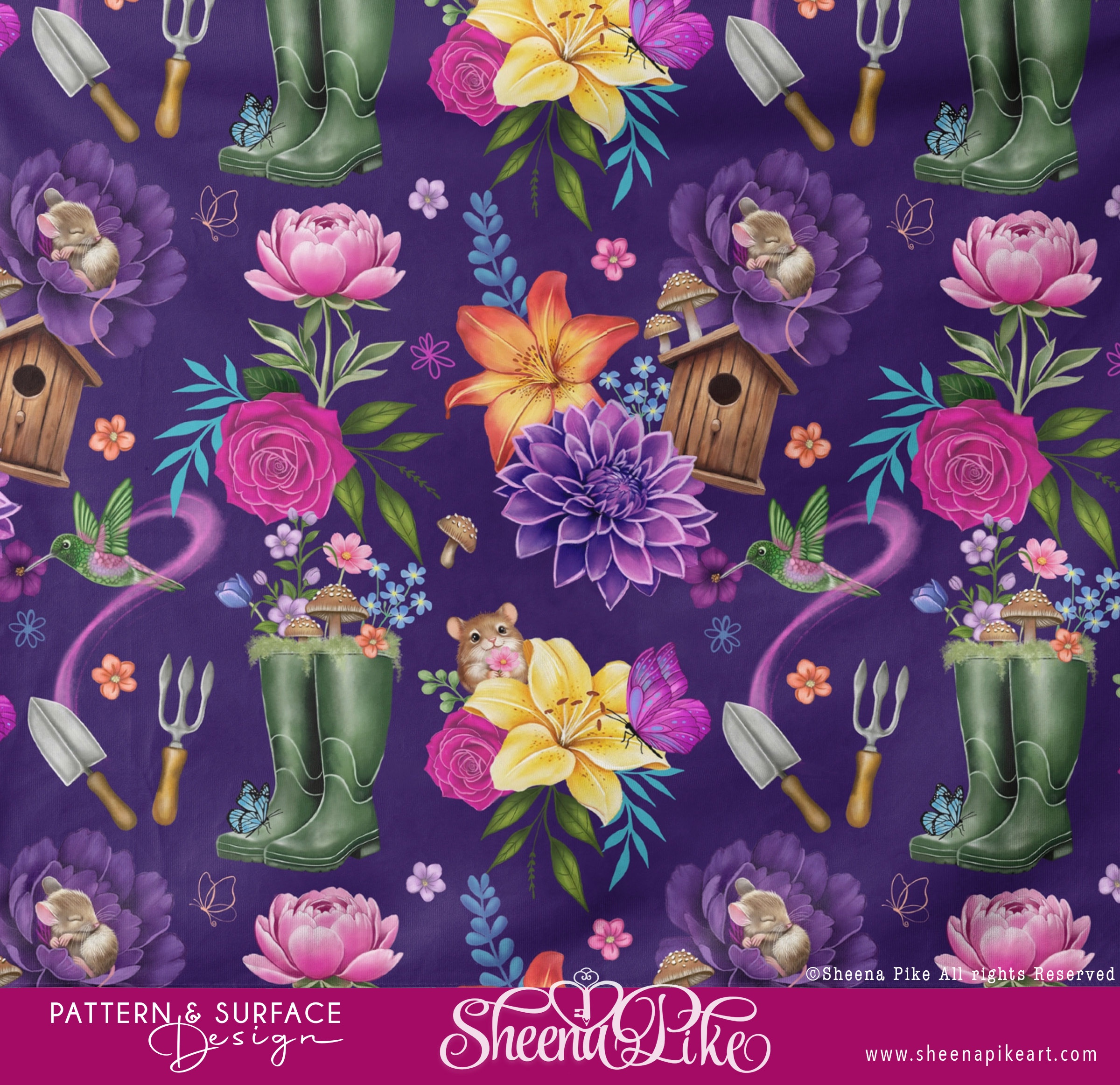 Joyful Blooms Pattern