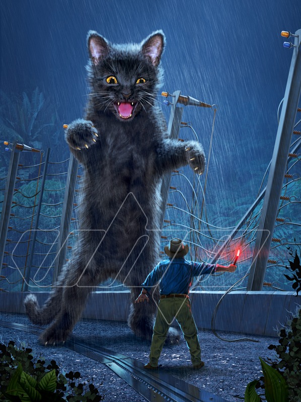 Jurassic Kitten