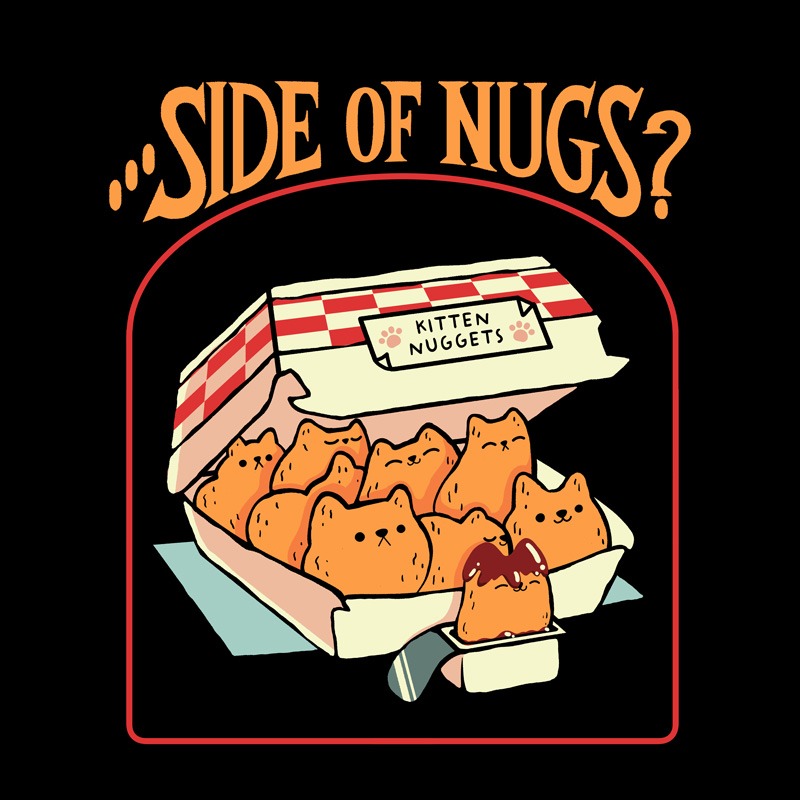 Kitten Nuggets Fast Food Cat – Side of Nugs