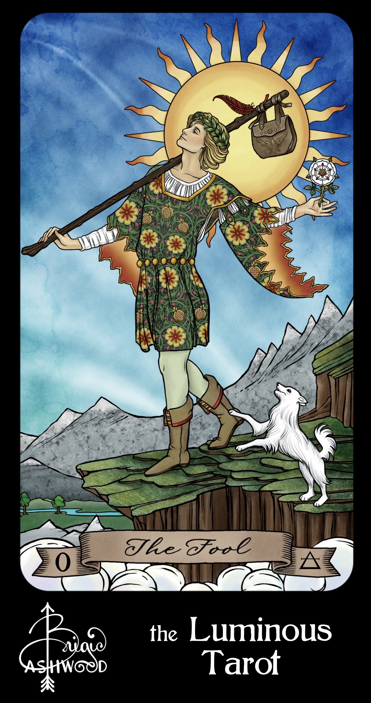 The Fool – the Luminous Tarot