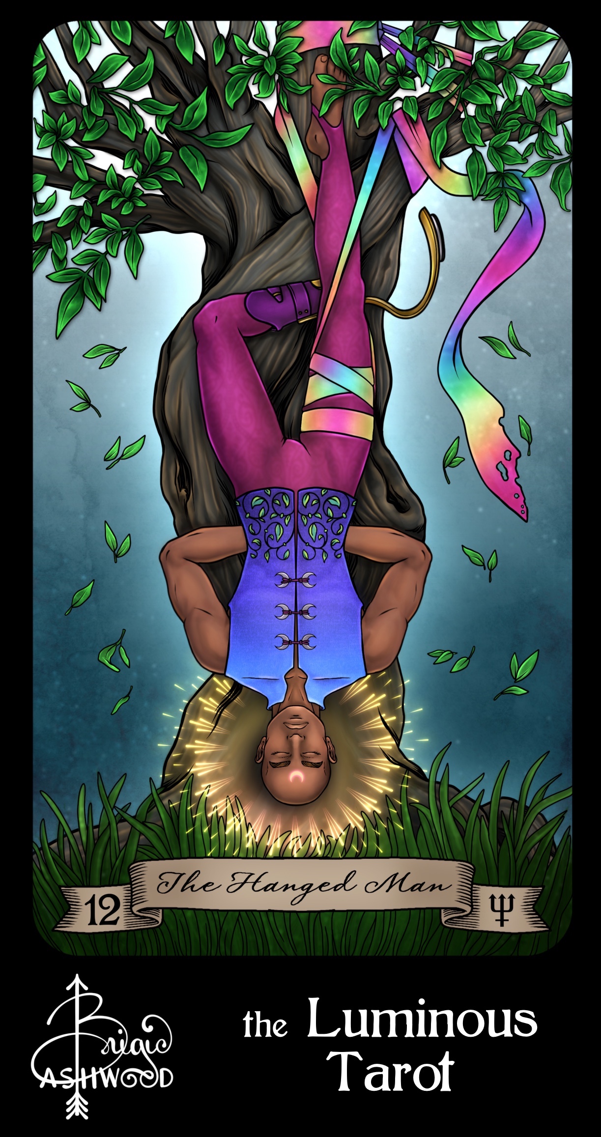 The Hanged Man – the Luminous Tarot