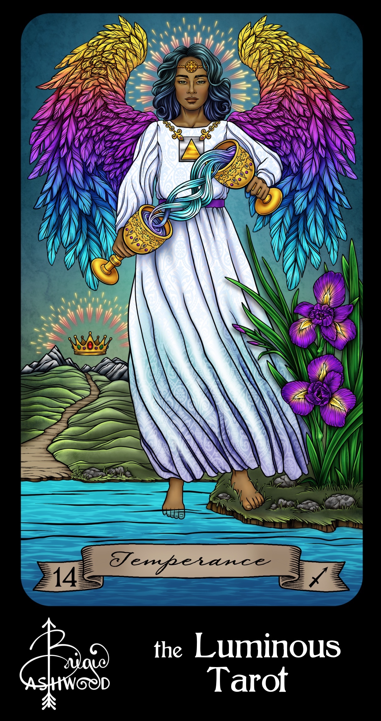 Temperance – the Luminous Tarot