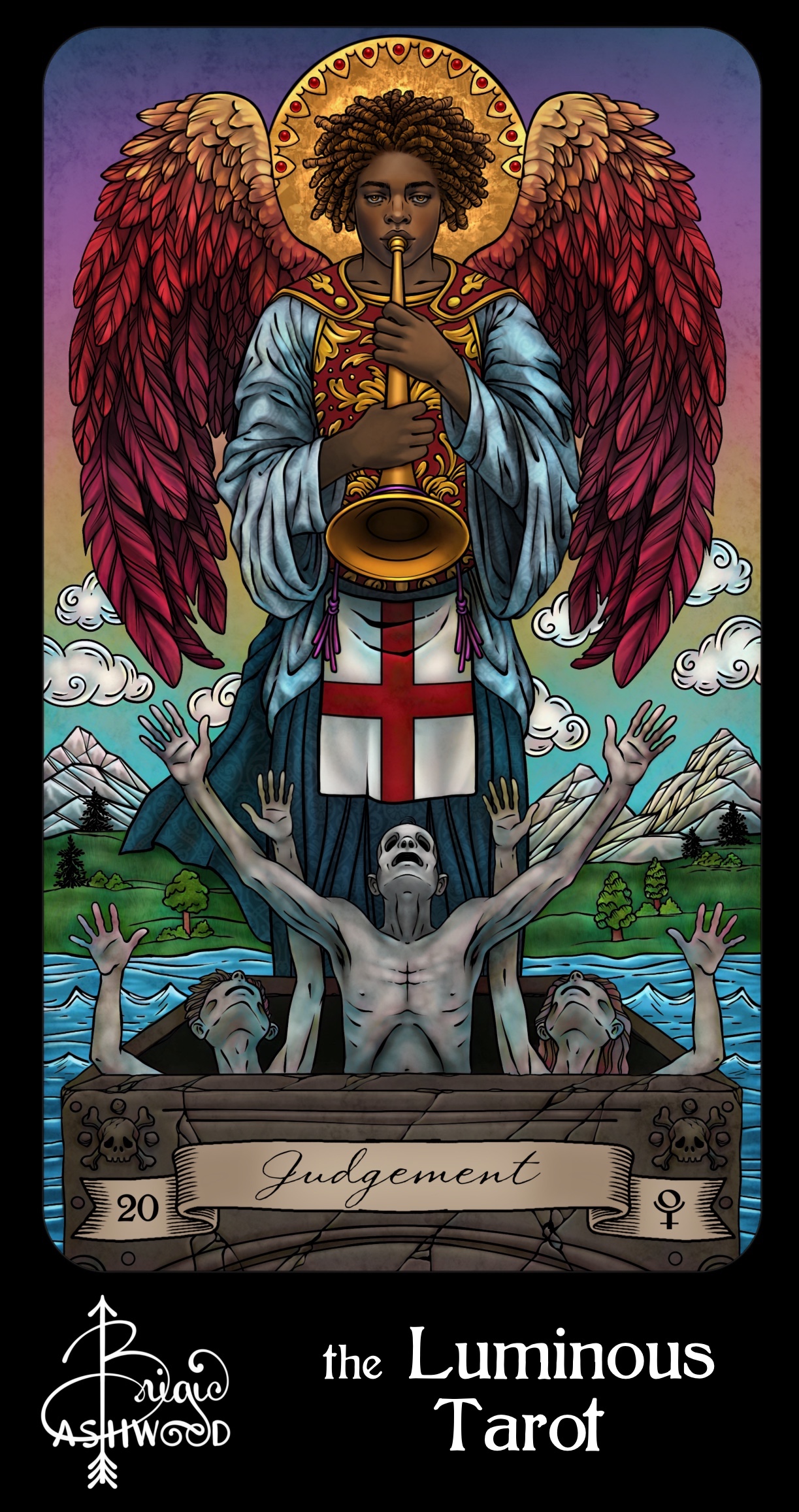 Judgement – the Luminous Tarot