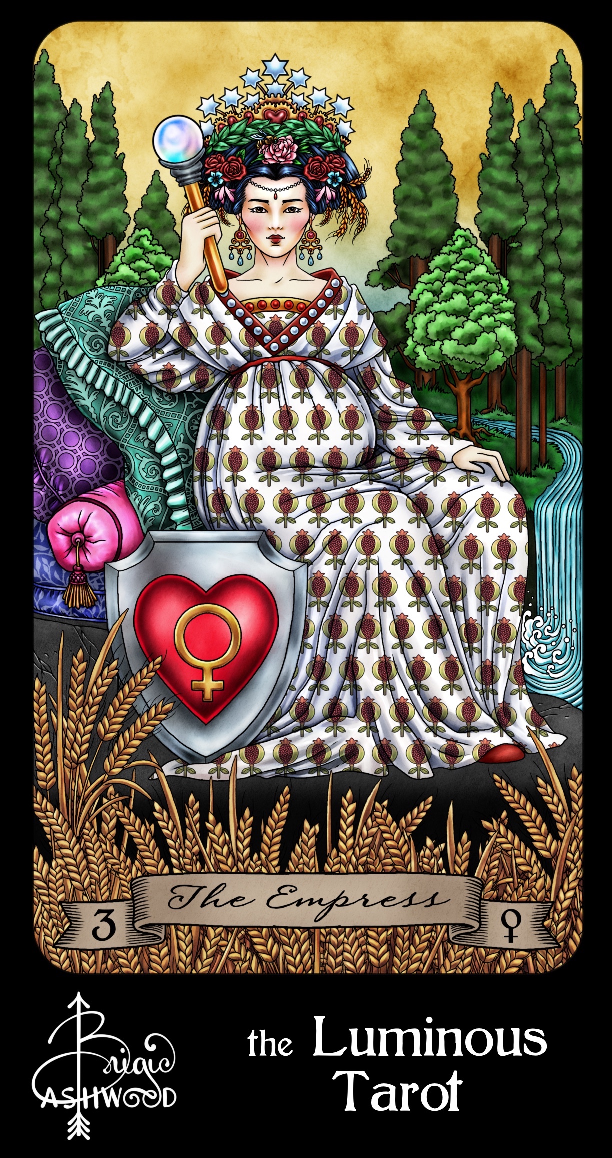 The Empress – the Luminous Tarot