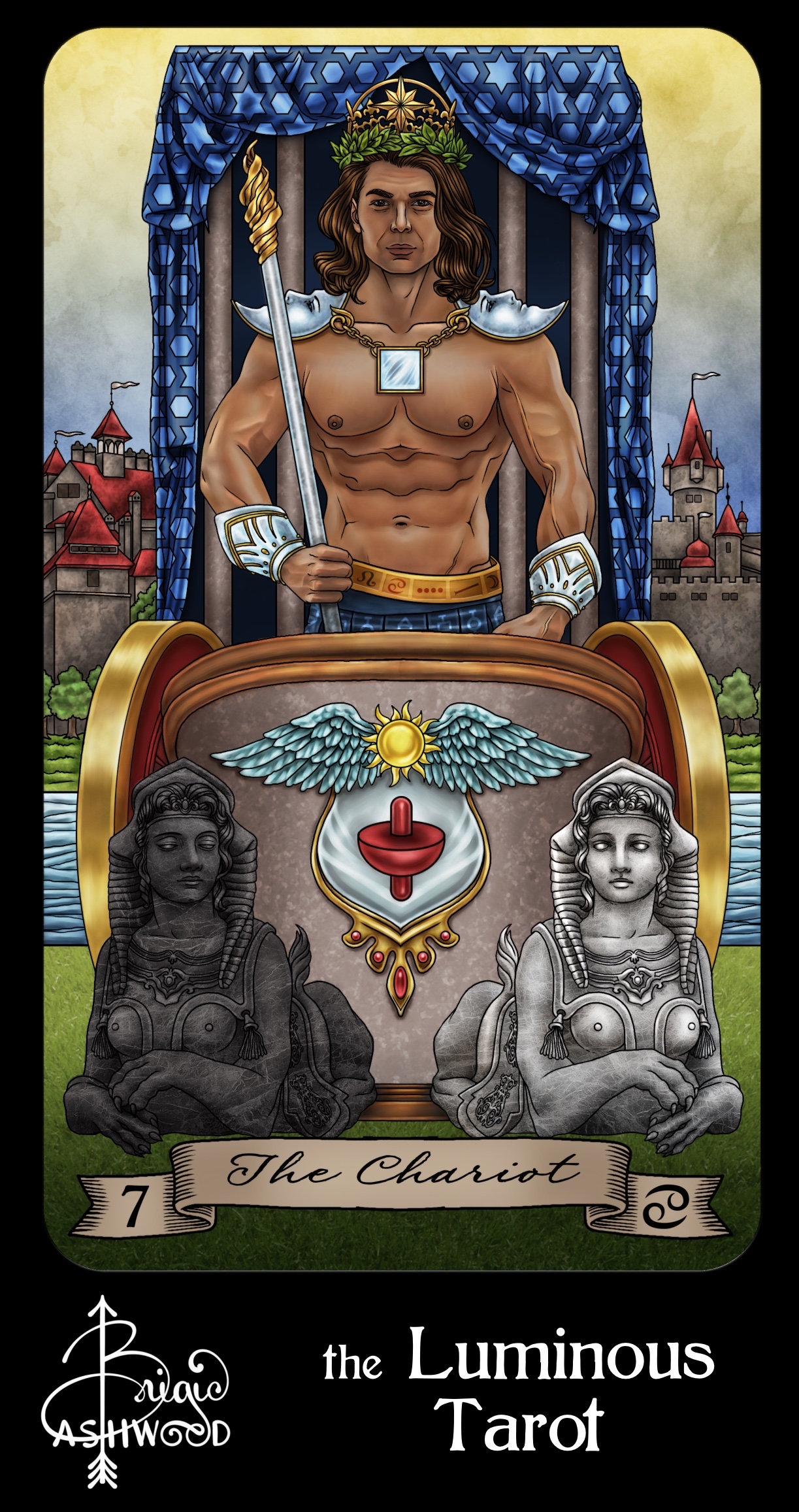 The Chariot – the Luminous Tarot