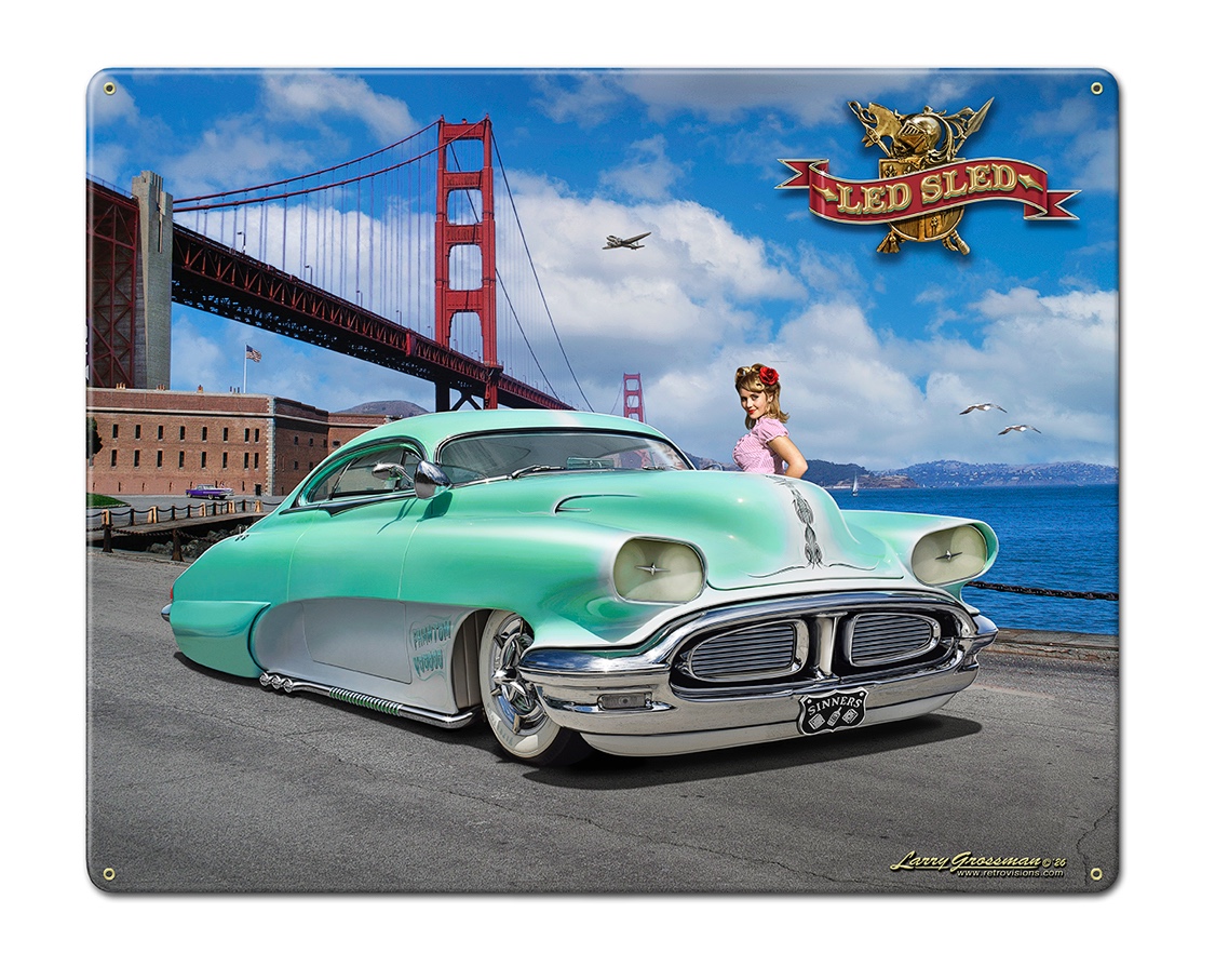 Led Sled – Golden Gate Bridge