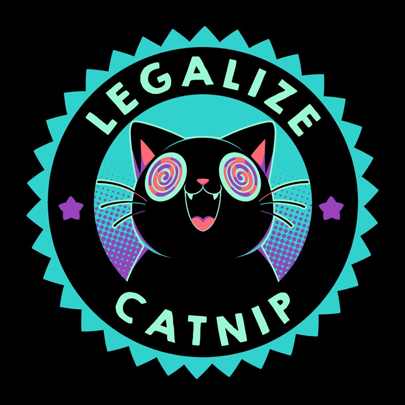 Legalize Catnip Psychedelic Kitten