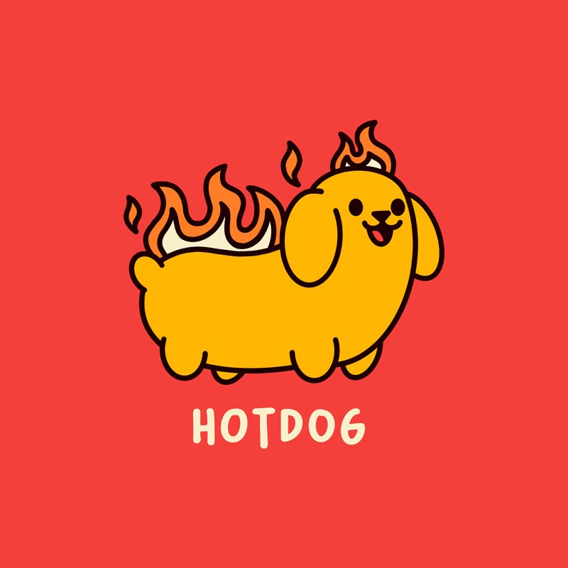 Literal Hotdog