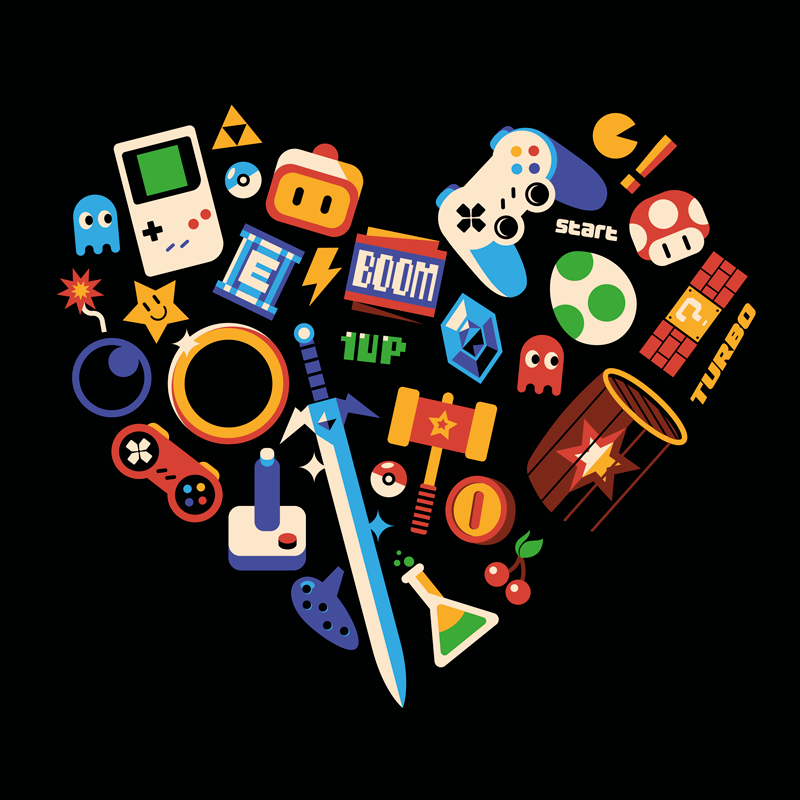Love Gamer Vintage