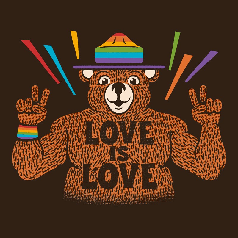 Love is Love Bear Pride Flag