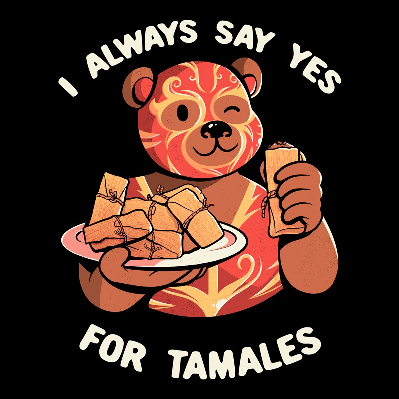 Luchador Mexican Bear Tamales Time!
