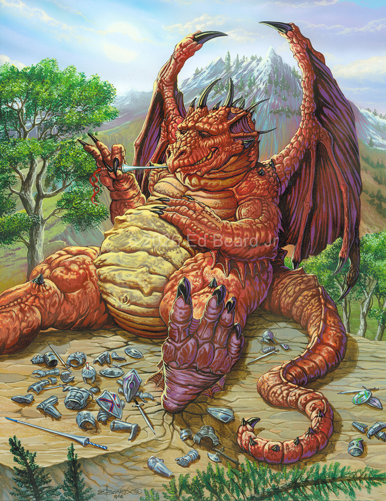 Lunch with a Toothpick (Dragon)