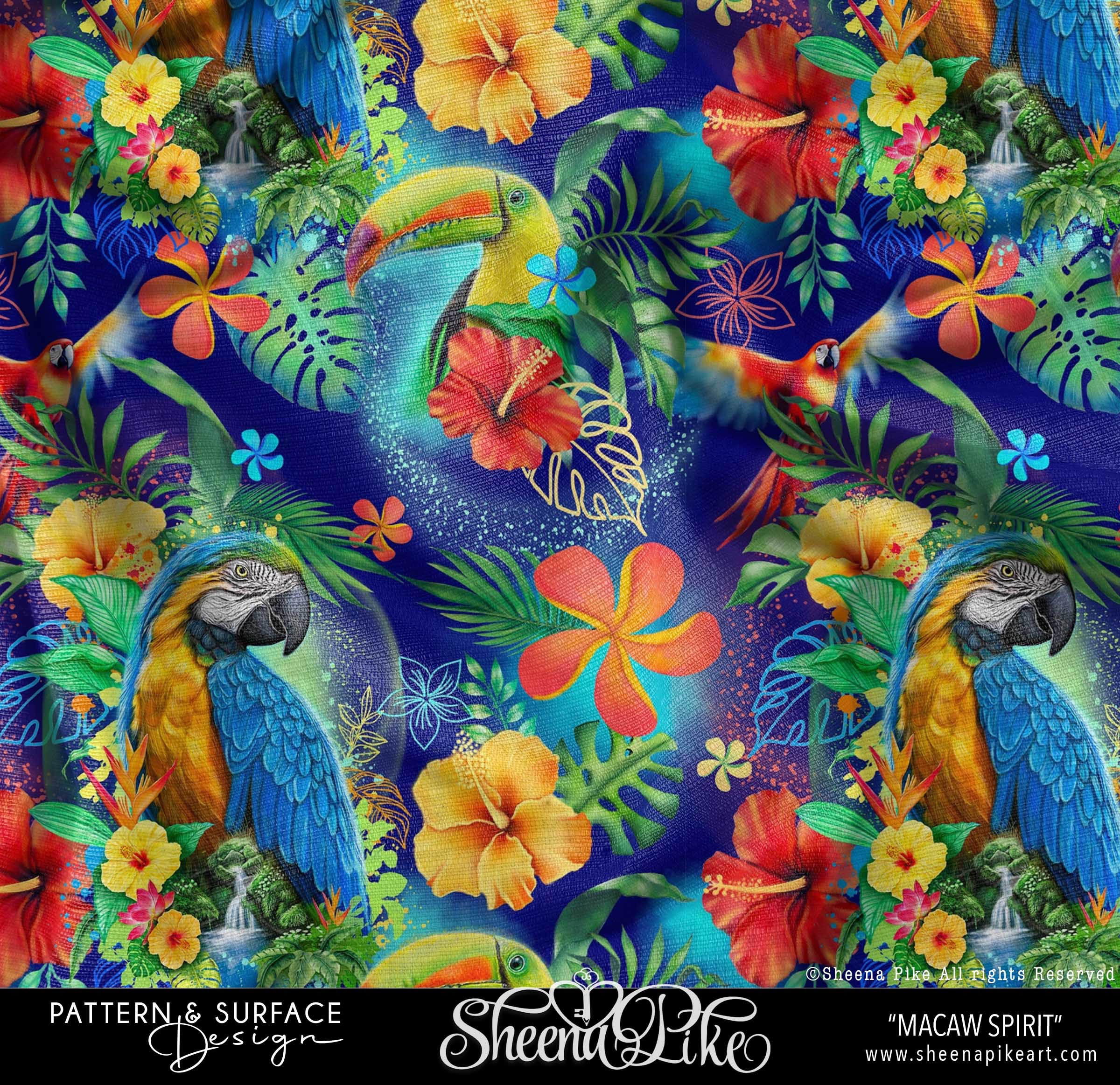 Macaw Spirit Pattern