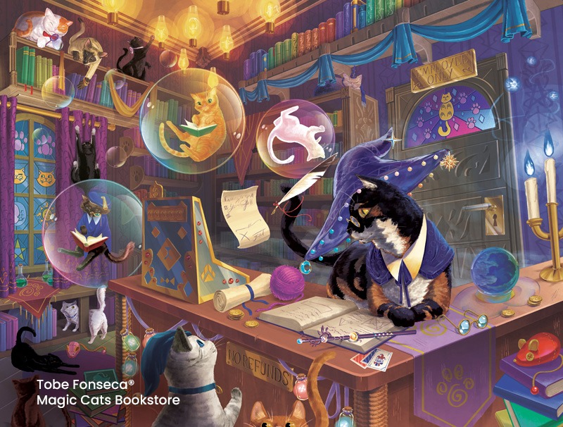 Magic Cats Bookstore