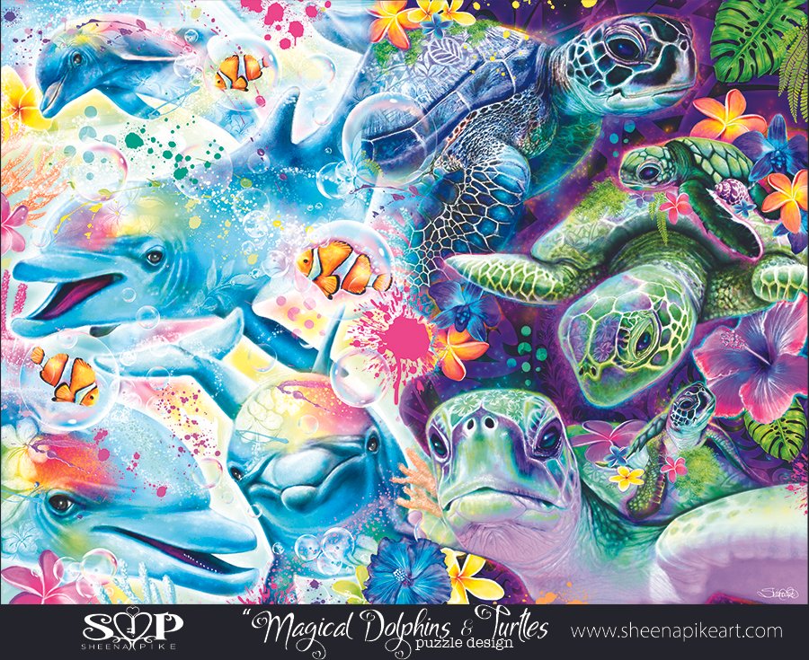 Magical Dolphins and Turtles