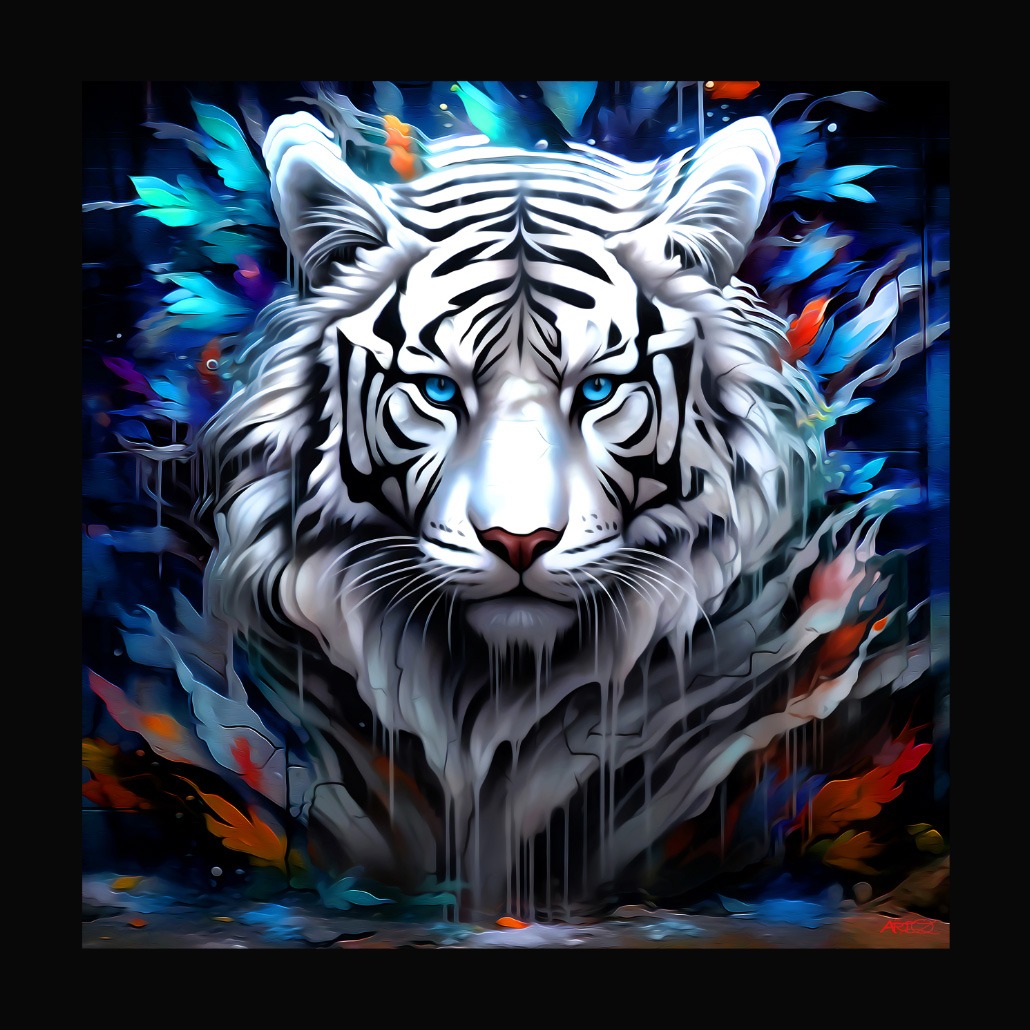 White Tiger the Majesty