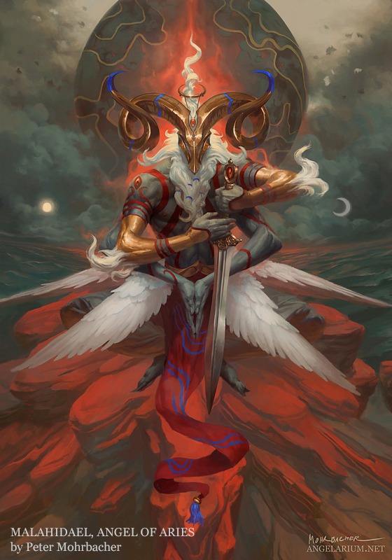 Malahidael Angel of Aries