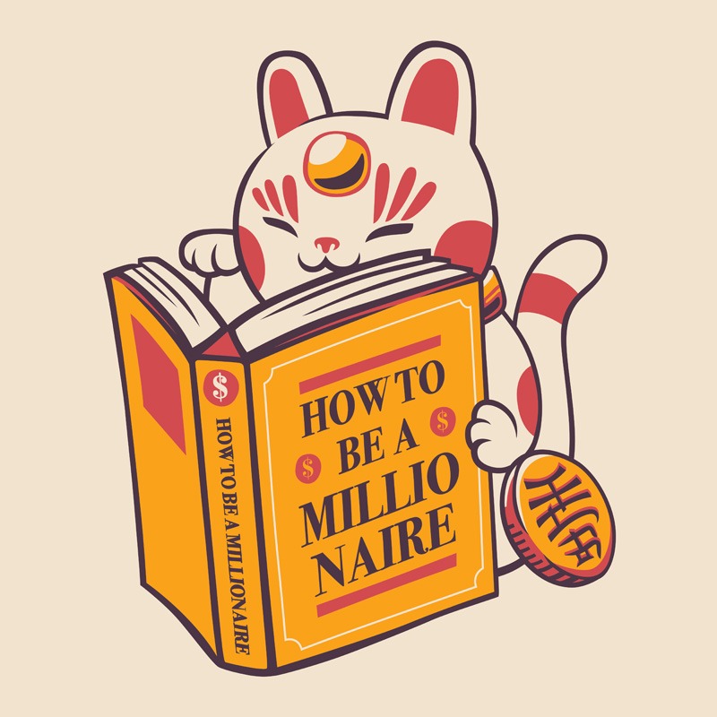 Maneki-Neko How to be a Millionaire Cat