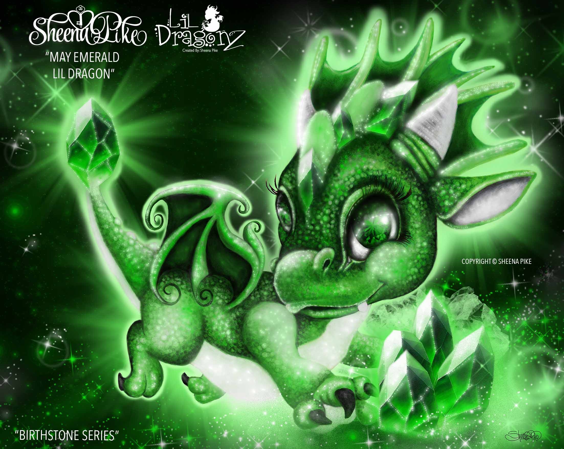 May Emerald Lil Dragon