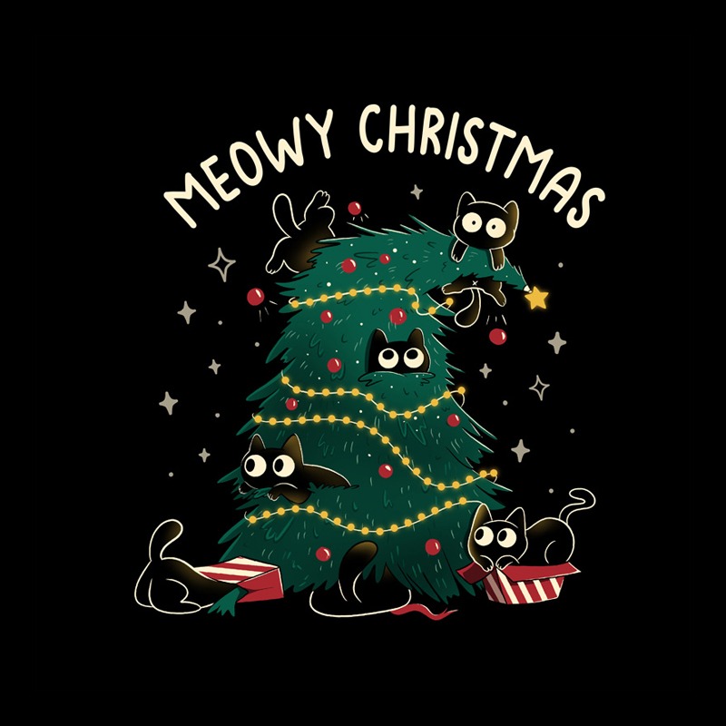Meowy Christmas Funny Cats