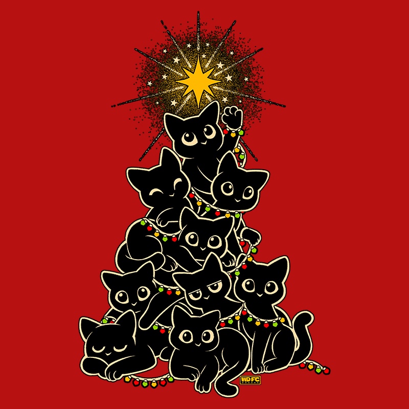 Meowy Christmas Tree