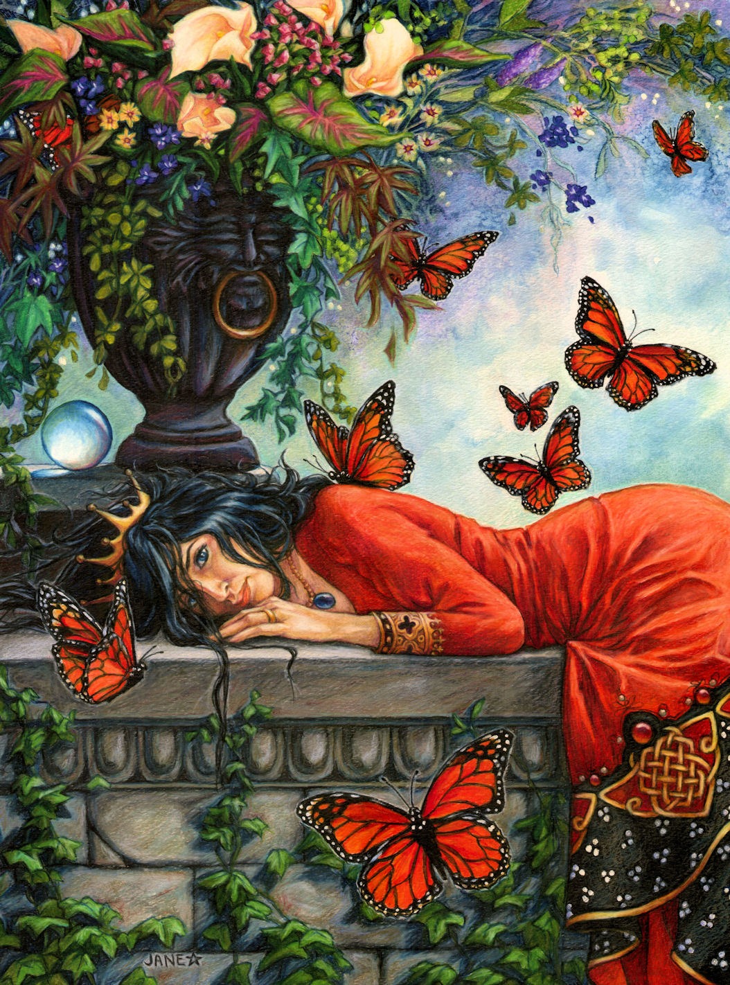 Monarch Butterfly Queen