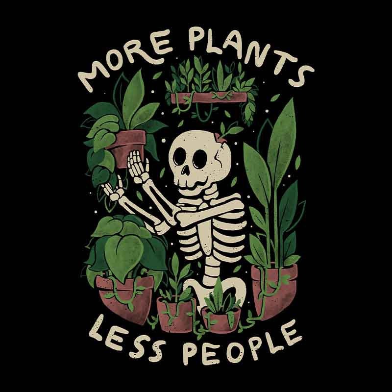 More Plants Less People