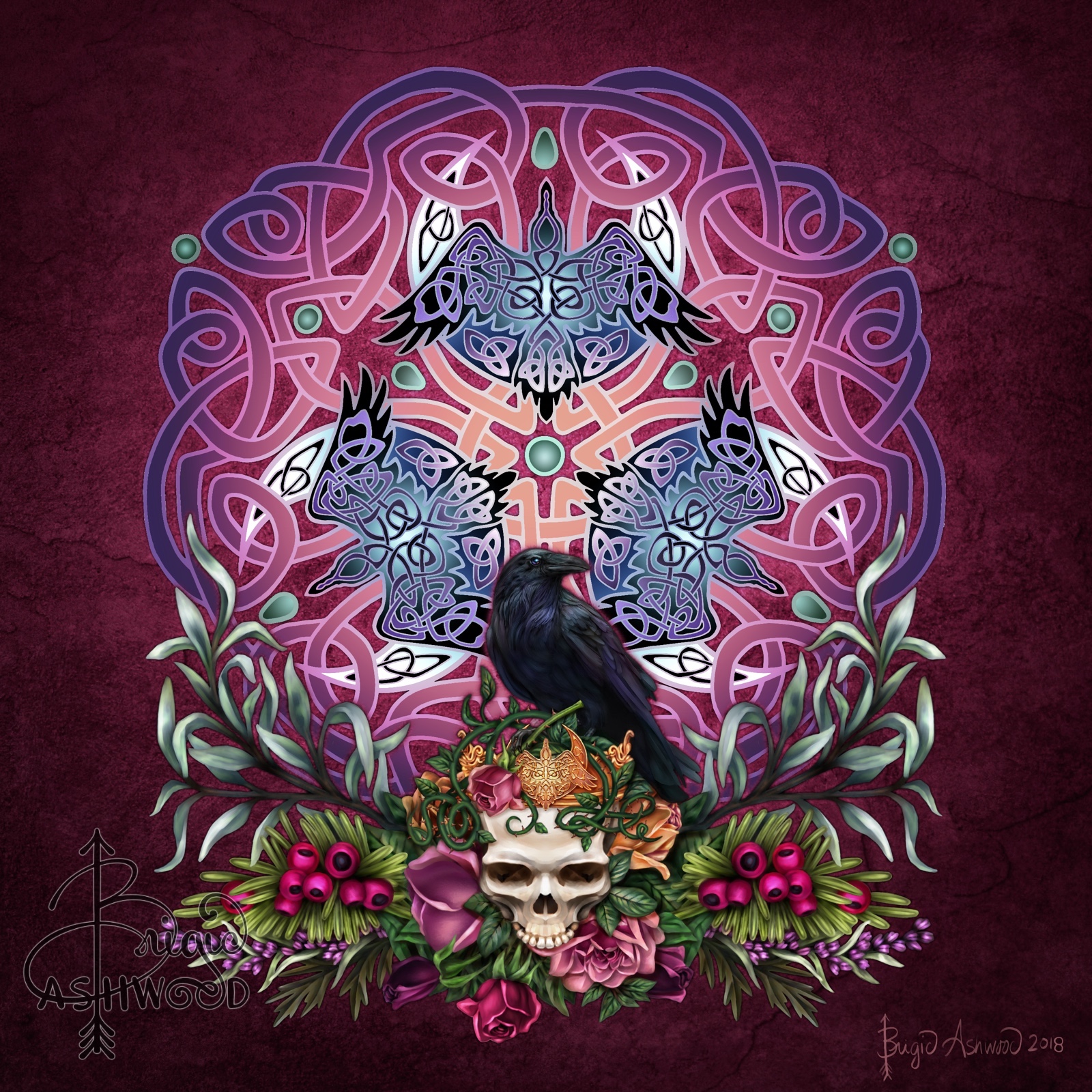 Celtic Wild: Morrigan’s Raven