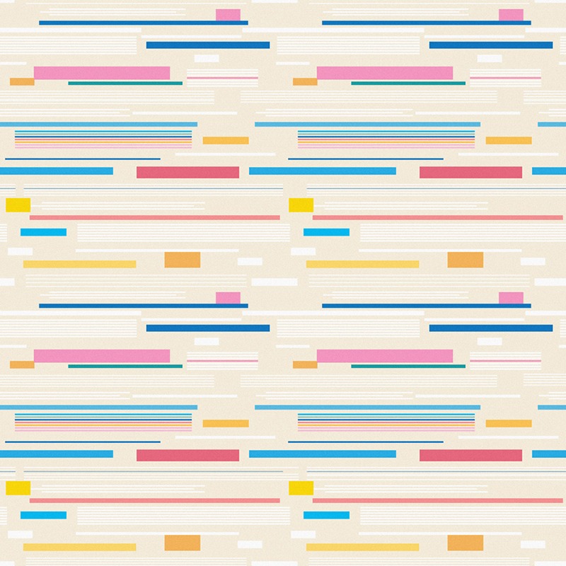 Morse Code Pastel Pattern