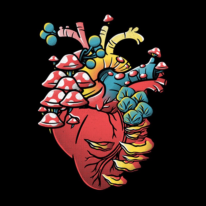 Mushroom Heart
