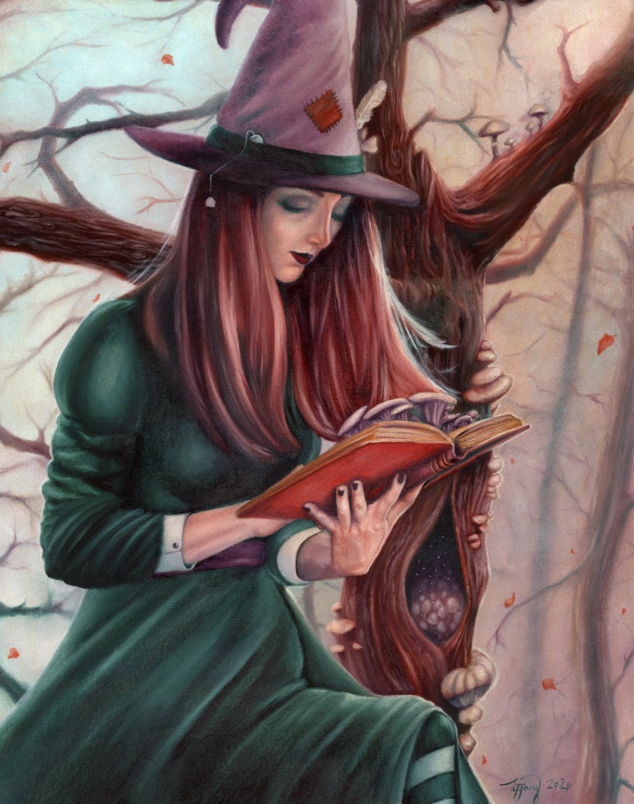 Mycellina the Mushroom Witch