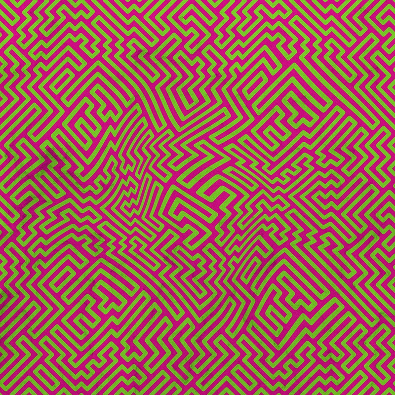 Neon Lab Bubblegum Pattern