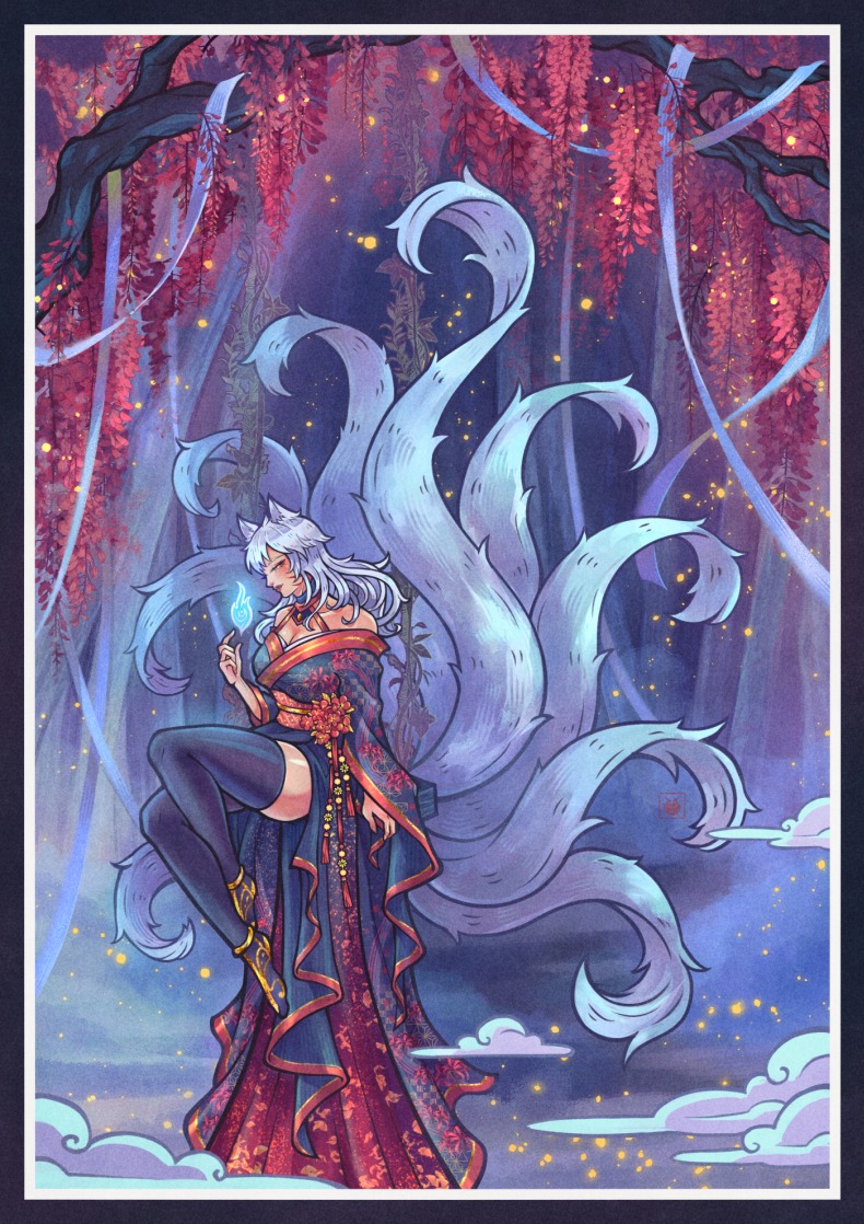 Nine Tails Foxlady