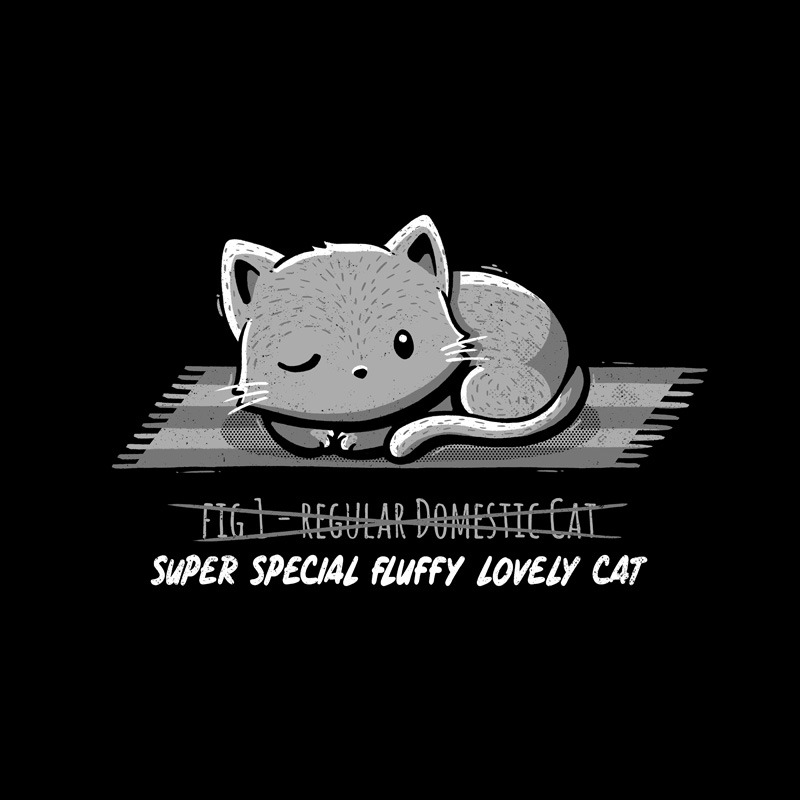 Not a Regular Domestic Cat Black