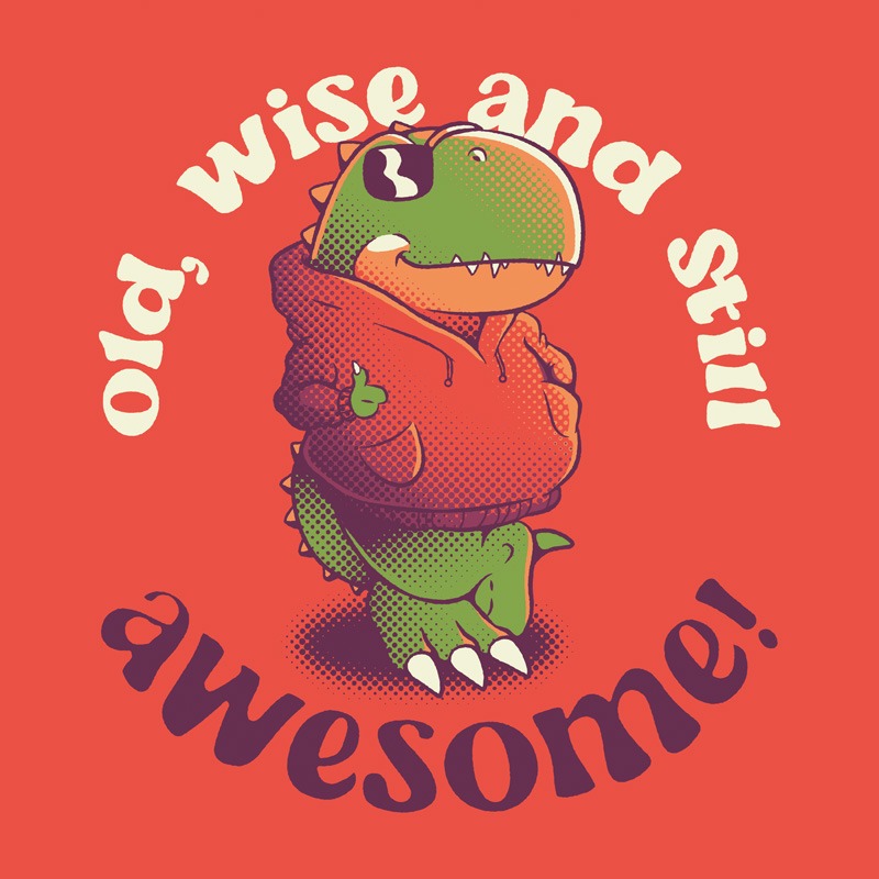 Old, Wise, and Still Awesome – T-Rex Sunglasses