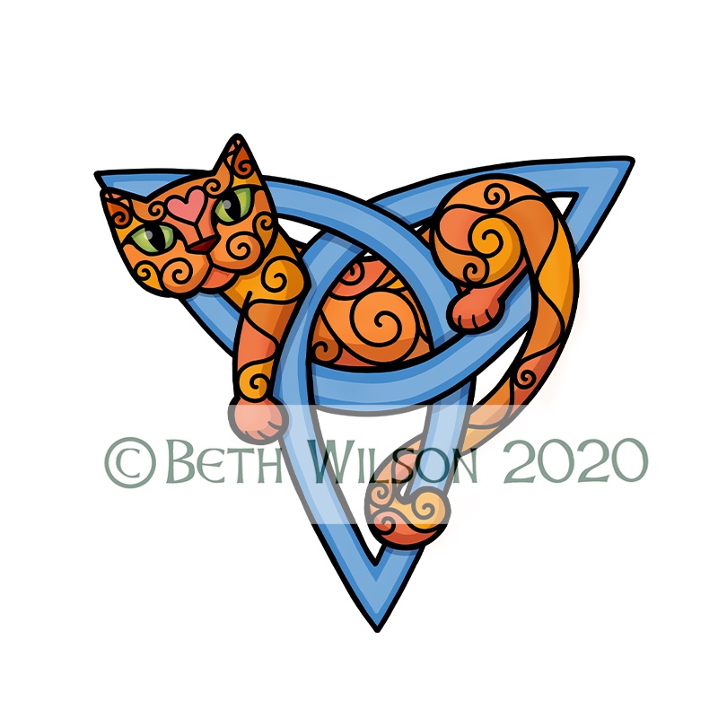 Triquetra cat