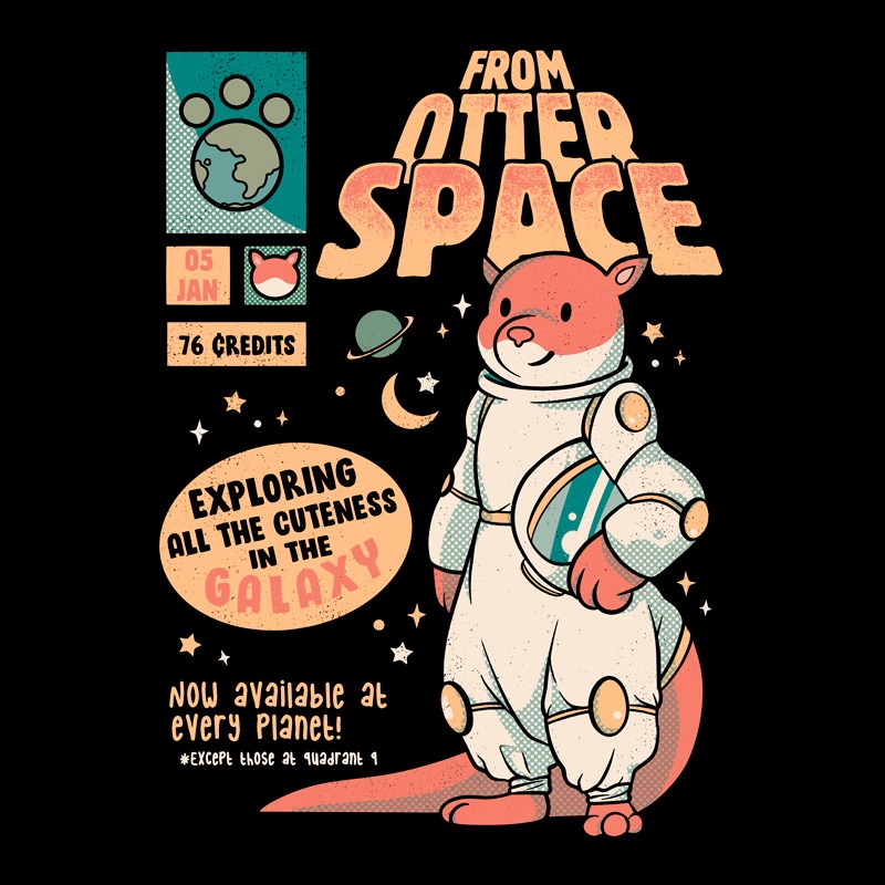Otter Space Astronaut Other Gravity Galaxy Comics