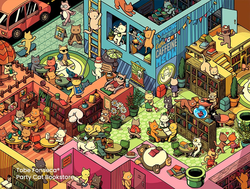 Party Cat Bookstore